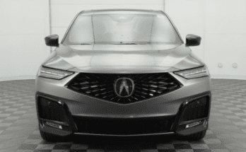 2025 Acura MDX A-Spec AWD luxury SUV in motion